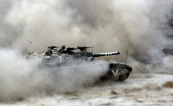 סוריה: טנק של צה"ל תקף עמדה צבאית בקוניטרה