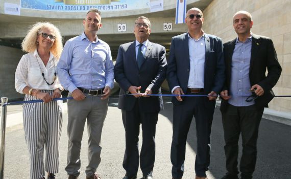 ב- 140 מיליון ש"ח: נחנכה ההפרדה המפלסית בפת