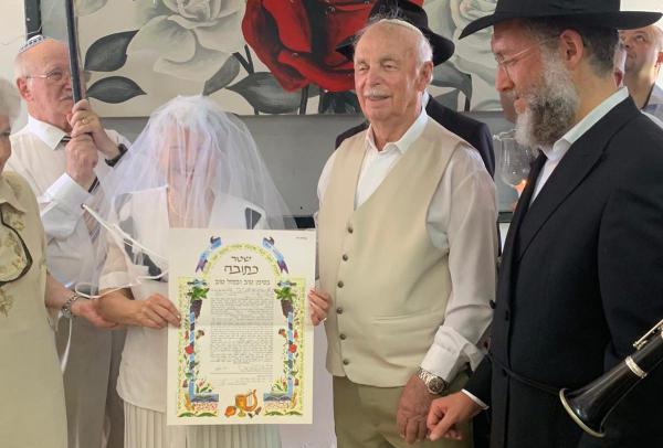 לאהבה אין גיל | הזוג שהתחתן בגיל 90