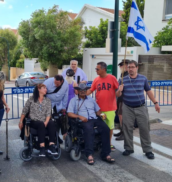 ארגון הנכים מול בית רה"מ: "התנהלות חסרת רגישות"