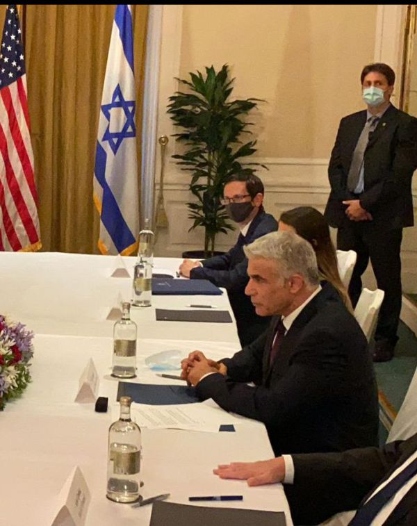 לפיד ברומא: "לישראל יש השגות על הסכם הגרעין"