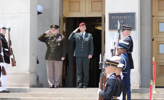 צפו: הרמטכ"ל כוכבי מבקר בארה"ב בפעם הראשונה