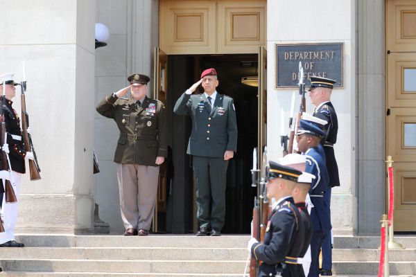 צפו: הרמטכ"ל כוכבי מבקר בארה"ב בפעם הראשונה