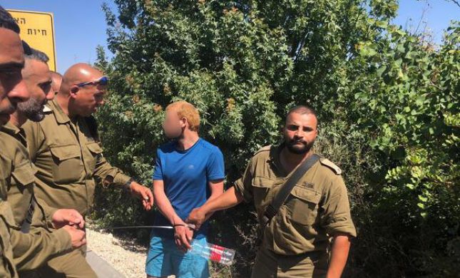  צה"ל עצר את שני החשודים שחצו משטח לבנון לישראל