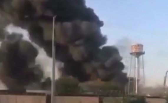 דיווח באיראן: שריפה פרצה במחסן סמוך לטהרן