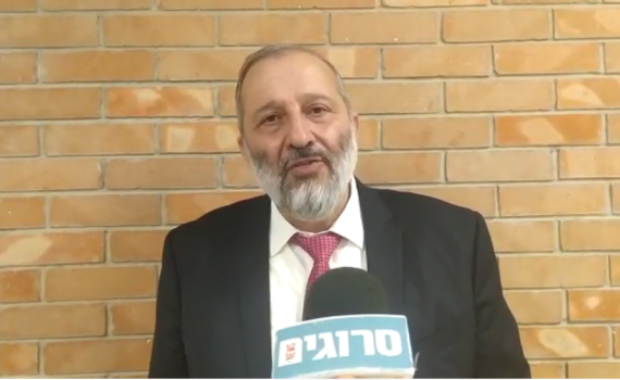 אריה דרעי לסרוגים: "בנט רק חניך תורן"