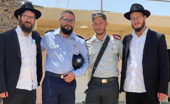 בן השליח: המ"פ החבדניק החדש של פלגת הנגב