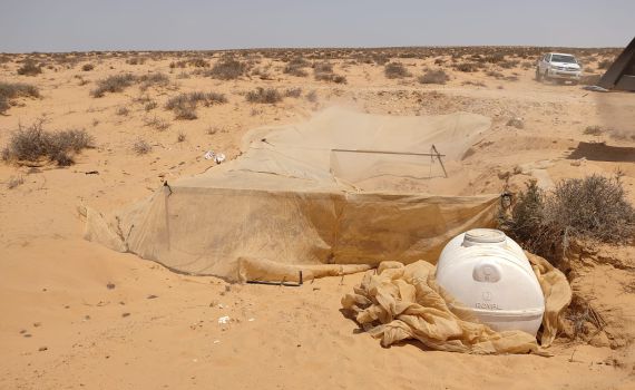 400 ק"ג חשיש: 157 מתחמי גידול סמים בשטחי אש