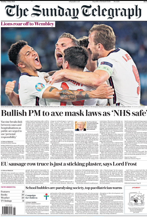 "שני משחקים מהתהילה": עיתוני אנגליה בטירוף