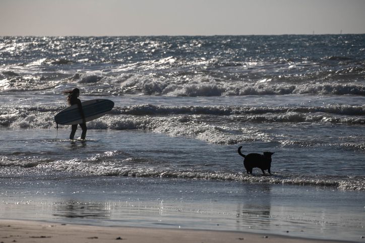 נמשכים החיפושים אחרי הצעיר שנכנס לים ונעלם