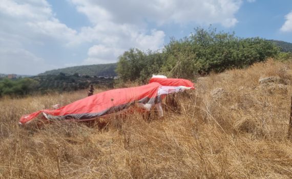 הרוג בהתרסקות מצנח בהר תבור