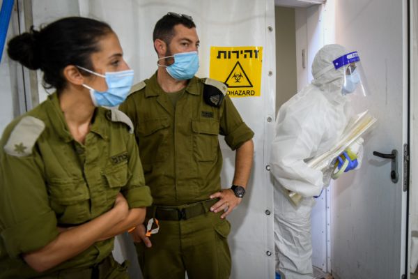 קורונה בצה"ל: מעל 200 חולים, 500 חיילים בבידוד