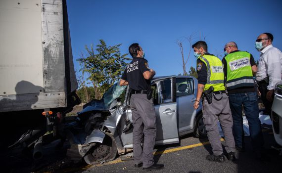 סופ"ש קטלני: 5 הרוגים בתאונות דרכים