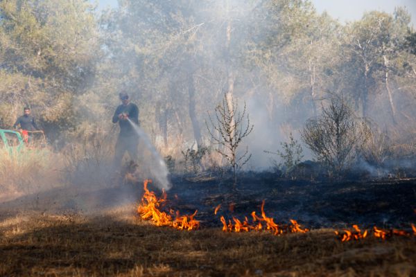 טרור הבלונים חזר: 3 שריפות בעוטף עזה