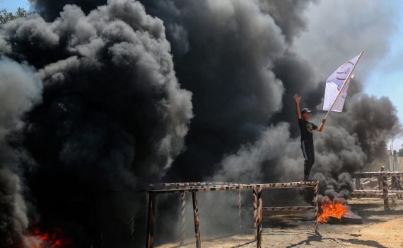 עזה רועדת: צה"ל תוקף בתגובה לבלוני התבערה