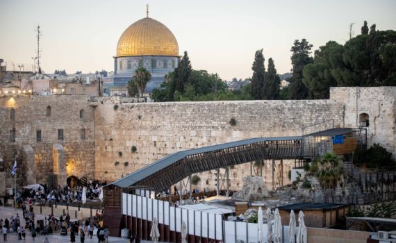 למרות המתיחות: 1679 יהודים עלו להר הבית בט' באב