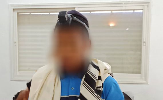 לאחר שחולץ מעזה: הנער חגג בר מצווה במחנה קיץ