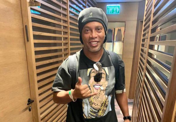 רגע לפני המשחק: מה היה לרונאלדיניו לומר?