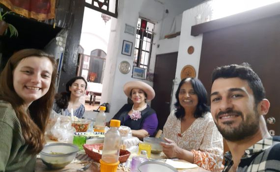 יוזמה: סטודנטים ואזרחים ותיקים נפגשים על חריימה