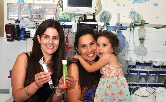 סייעת הצילה חיי פעוטה בת 3.5