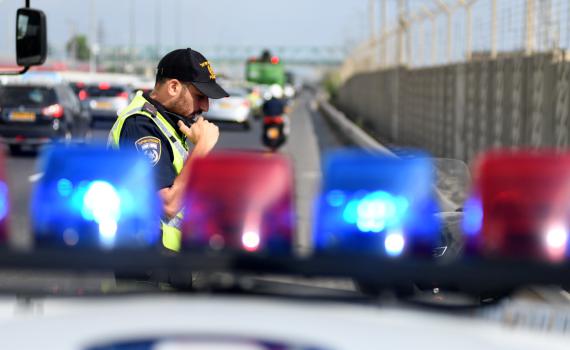 אלפי דוחות על נהיגה מסוכנת במהלך הסופ"ש