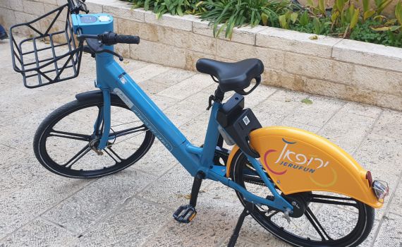 מפדלים בירושלים: לראשונה מערך השכרה לאופניים