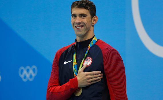 השחיין האולימפי מייקל פלפס: מבין את סימון ביילס