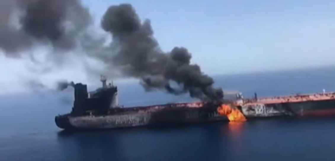 התגובה הישראלית? מיכלית נפגעה ממוקש במפרץ עמאן