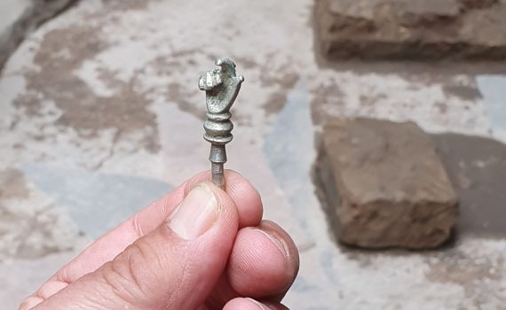 ממצאים מרתקים בחפירת בית הכנסת העתיק בוילנה