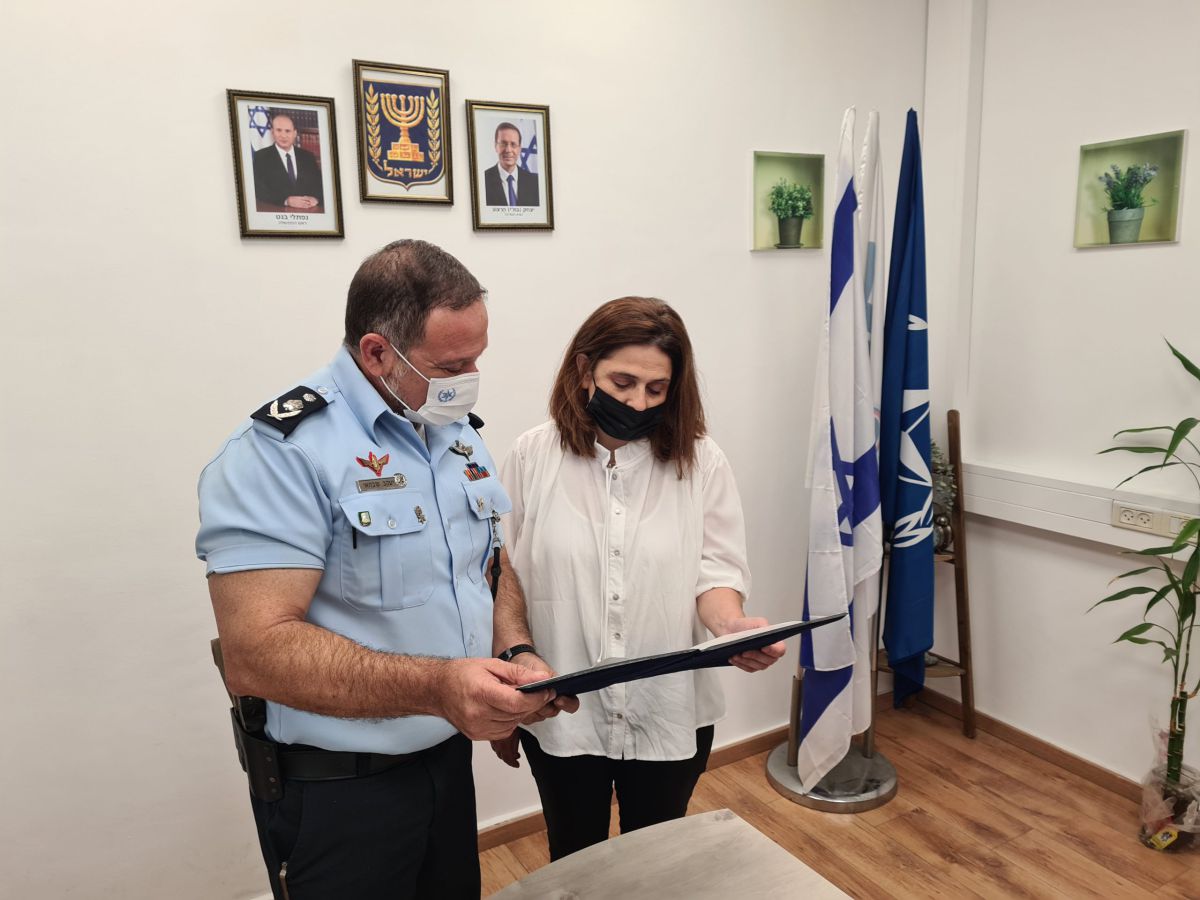 מרגש: אמא של הדס מלכא התגייסה למשטרה