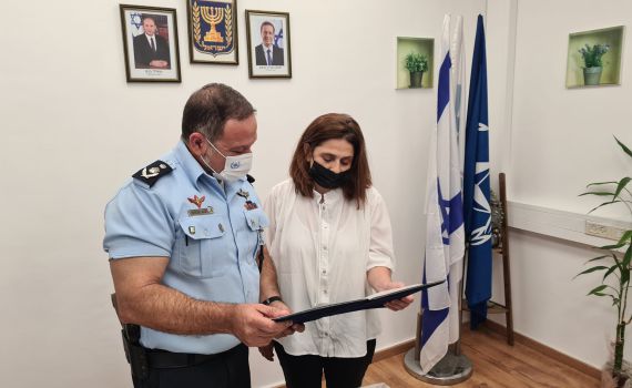 מרגש: אמא של הדס מלכא התגייסה למשטרה