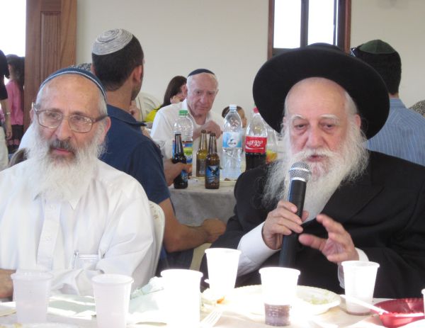 הרב אבינר סופד לרב אברהם דב אוירבך זצ"ל