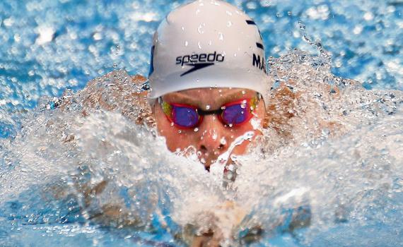 מדליית זהב ושיא עולם לשחיין מארק מליאר בטוקיו