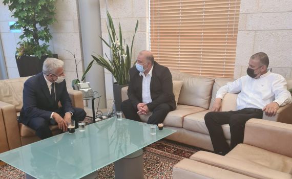 ראשי רע"מ בביקור במשרד החוץ: "ליצור ממשק עבודה"