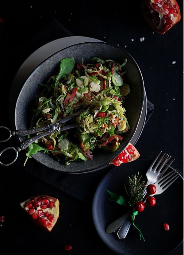 במיוחד לראש השנה: מתכון לסלט כרוב ניצנים עם רימון