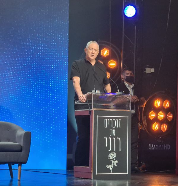 גנץ: רוני דניאל היה מרוצה מאמירתו של ביידן