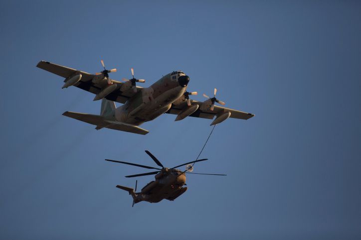 ה"סופרטנקר ישראלי": ניסוי ראשון בשיתוף חיל האוויר