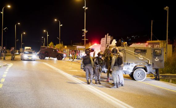במהלך הלילה: ניסיון פיגוע בצומת יצהר