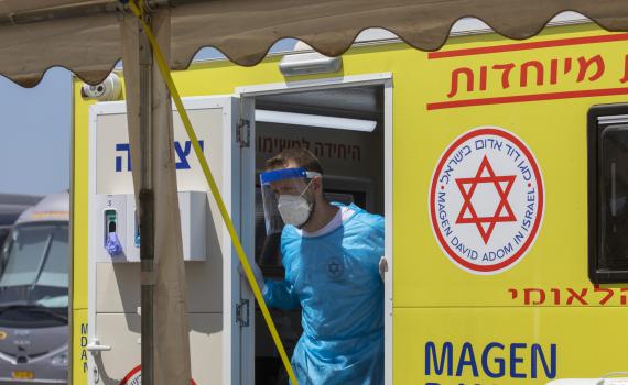 העלייה נמשכת: מניין חולי הקורונה הקשים הגיע ל-600