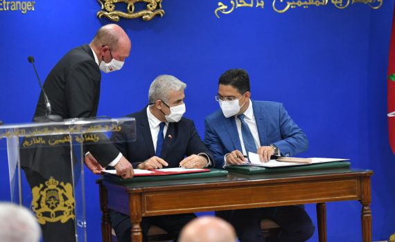 לפיד במרוקו: מלחמה היא לא מה שאנו רוצים לילדינו