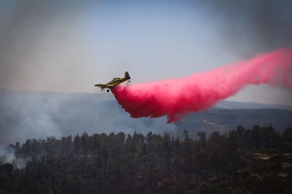 בעקבות השריפה: מדינה באירופה שולחת מטוס כיבוי סופר טנקר