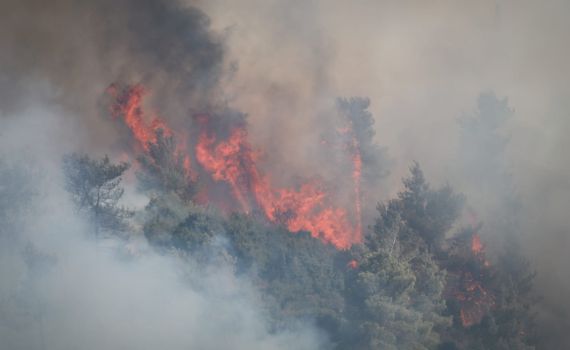מאמץ הכיבוי נמשך: חלק מהתושבים חזרו לביתם
