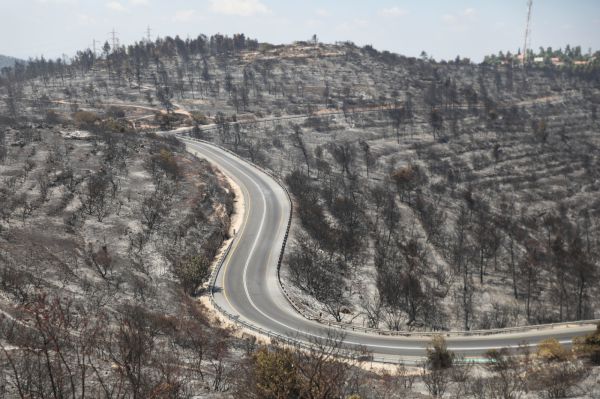 הושגה שליטה על האש בהרי ירושלים