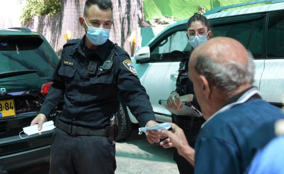 אכיפת התקנות: כמעט 6000 דוחות ביומיים האחרונים