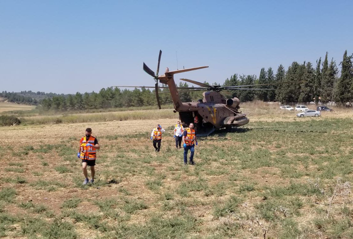 תאונת דרכים קשה: 5 פצועים בהם 2 שפונו במסוק