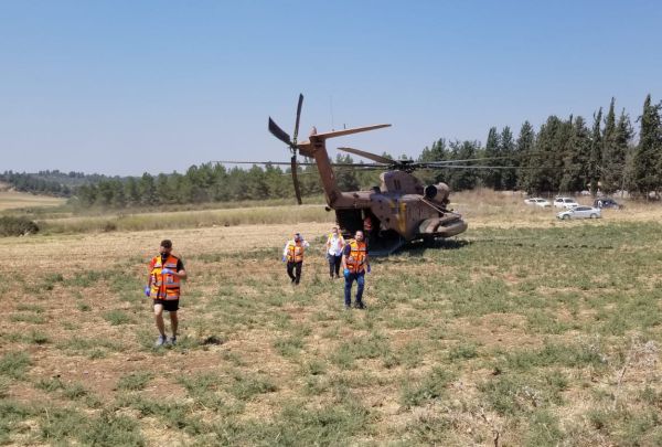 תאונת דרכים קשה: 5 פצועים בהם 2 שפונו במסוק