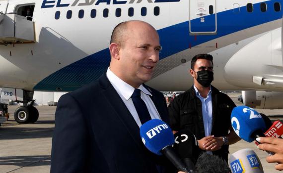 בנט המריא לארה"ב: "מביא איתי רוח חדשה"