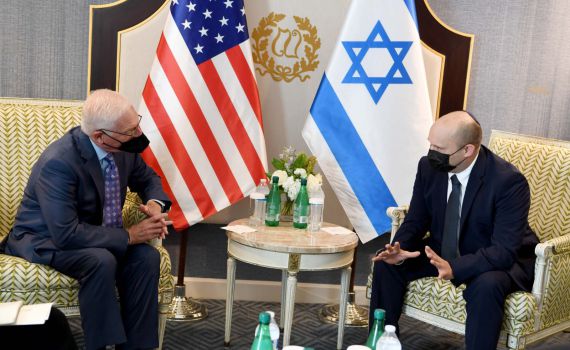 פגישה מדינית ראשונה לבנט בביקור בארה"ב