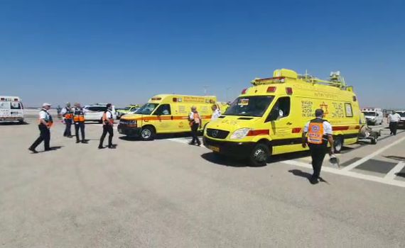 אחרי הפחד בנתב"ג – המטוס נחת בשלום