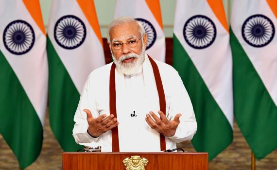 ראש ממשלת הודו מודי הודה לנתניהו